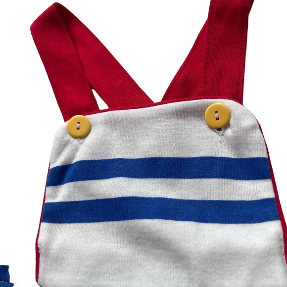 Vintage Color Track Sailboat Jump Suit 3 to 6 Months - Picture 3 of 6